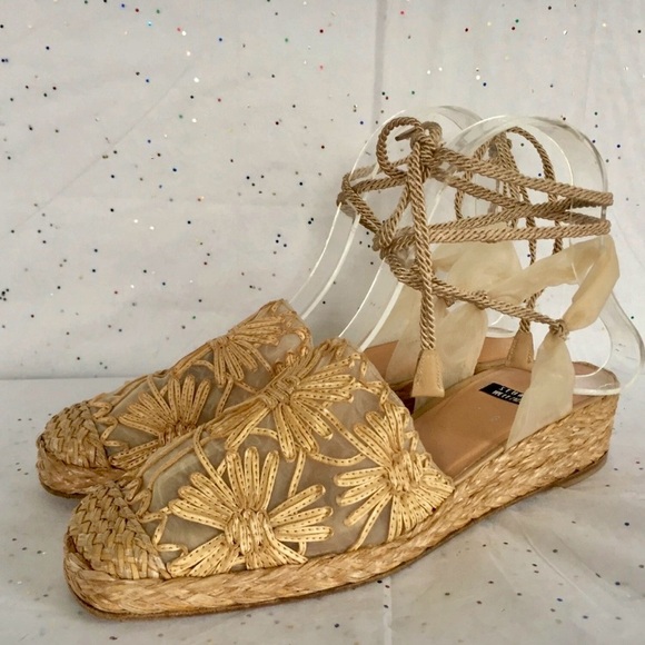 Stuart Weitzman Shoes - Vintage Stuart Weitzman Espadrilles